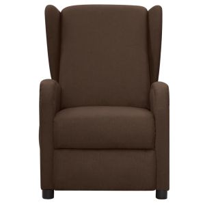 Massagestoel stof bruin