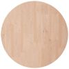 Tafelblad rond Ø50x4 cm onbehandeld massief eikenhout