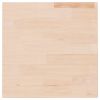 Tafelblad vierkant 40x40x2,5 cm onbehandeld massief eikenhout