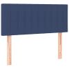 Hoofdbord 90x5x78/88 cm stof blauw