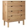 Ladekast OTTA 76,5x39,5x90 cm massief grenenhout
