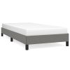 Bedframe stof donkergrijs 90x190 cm