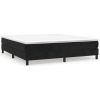 Boxspringframe fluweel zwart 160x200 cm