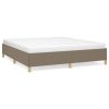 Boxspringframe stof taupe 180x200 cm