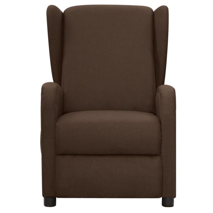 Massagestoel stof bruin