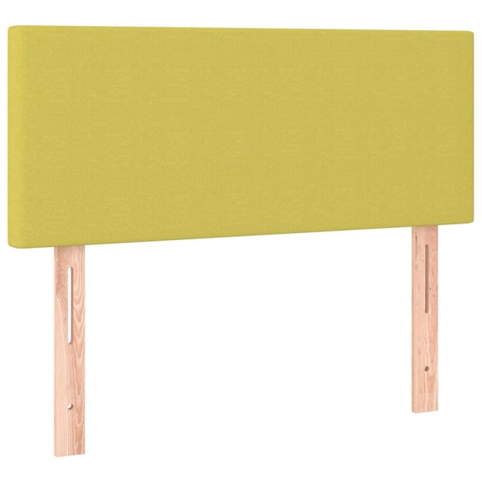 Hoofdbord 90x5x78/88 cm stof groen