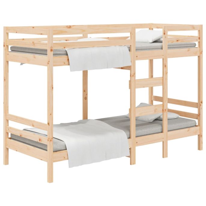 Stapelbed massief grenenhout 90x190 cm