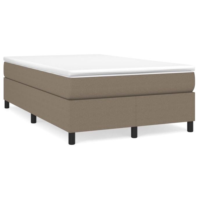 Boxspringframe stof taupe 120x200 cm