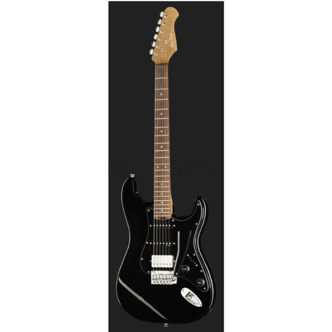 Harley Benton ST-Modern HSS FBLB Zwart